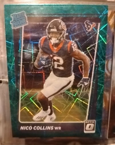 2021 Panini Donruss Optic #230 Nico Collins — front