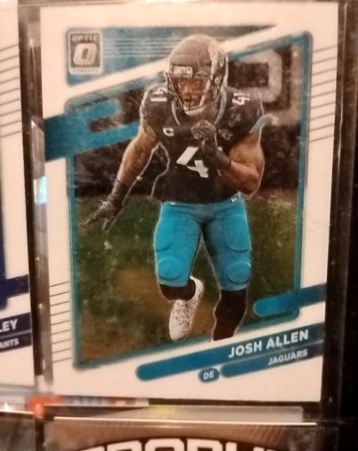 2021 Donruss Optic #118 Josh Allen — front
