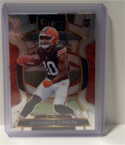 2025 Panini Select Concourse #55 Quinshon Judkins — front