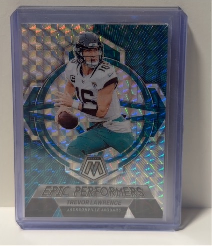 2023 Panini Mosaic Epic Performers #EP-TL Trevor Lawrence — front