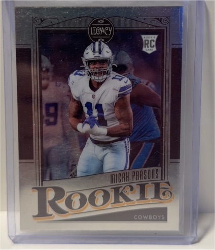 2021 Panini Chronicles Legacy #210 Micah Parsons Rookie Dallas Cowboys — front