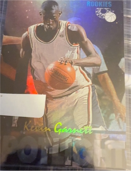 1995 Classic Rookies #RS5 Kevin Garnett Spotlight Rookie — front