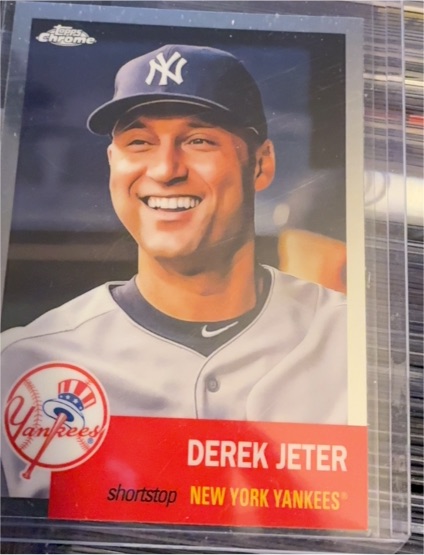 2022 Topps Chrome Platinum Anniversary #2 Derek Jeter — front