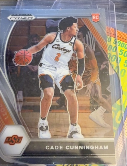 2021-22 Panini Prizm Draft Picks #1 Cade Cunningham — front