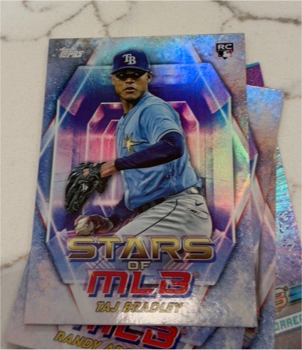 2023 Topps Update Stars of MLB Chrome #SMLBC-89 Taj Bradley — front