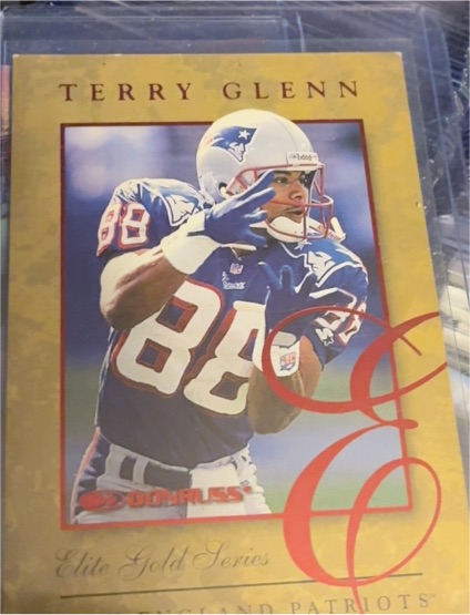 1997 Donruss Elite Gold Series #18 Terry Glenn — front