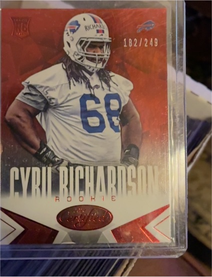 2014 Panini Certified #114 Cyril Richardson — front