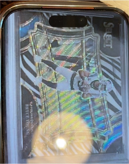 2024 Panini Select Concourse Zebra Prizm Football Card — front