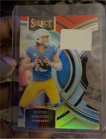 2023 Panini Select #136 Justin Herbert — front