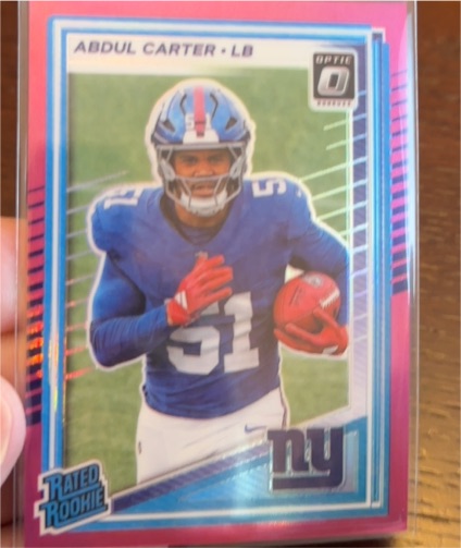2025 Panini Donruss Optic #315 Abdul Carter — front