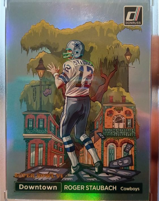 2022 Donruss Optic Downtown #DTRS Roger Staubach — front
