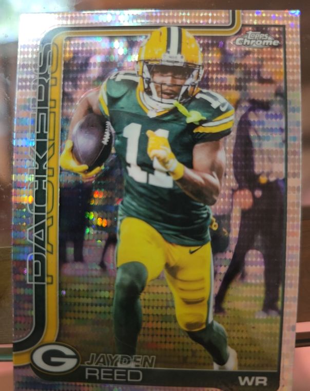 2025 Topps Chrome #41 Jayden Reed — front