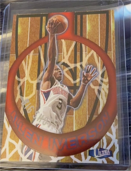 1997-98 Fleer Ultra #2 BS Allen Iverson Big Shots — front