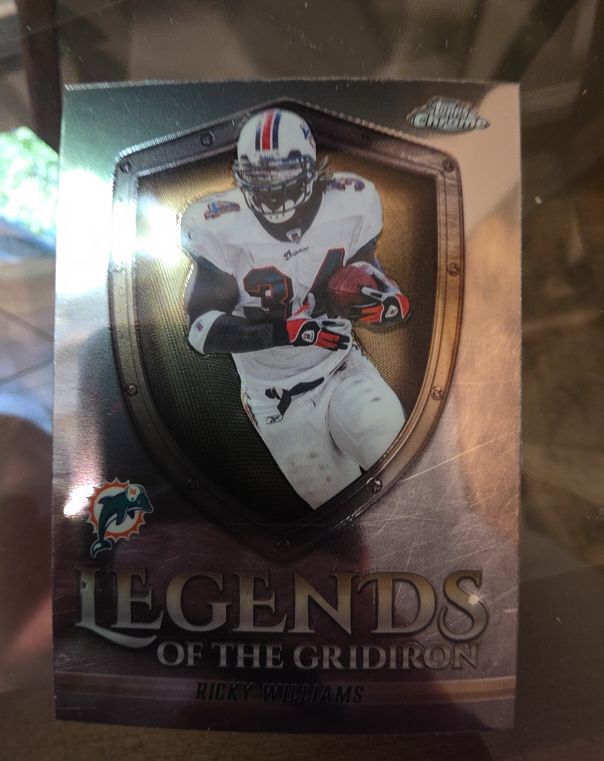 2025 Topps Chrome Legends of the Gridiron #LOG14 Ricky Williams — front