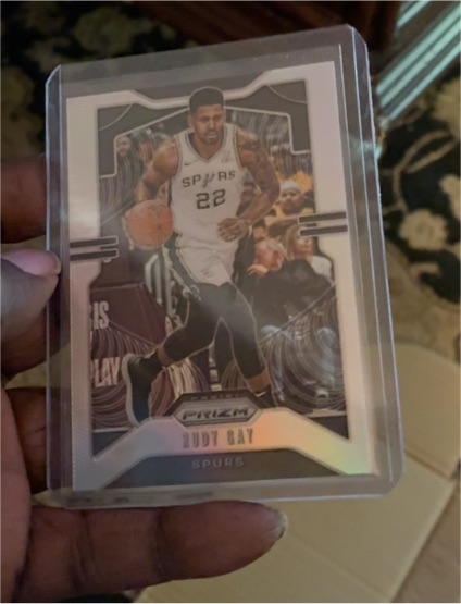 2019-20 Panini Prizm #135 Rudy Gay San Antonio Spurs — front