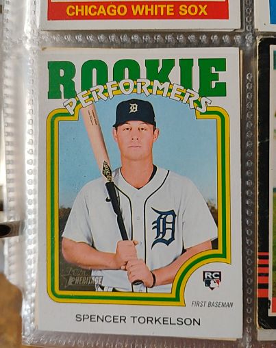 2022 Topps Heritage Rookie Performers #RP-2 Spencer Torkelson — front