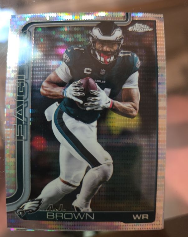 2024 Topps Chrome #233 A.J. Brown — front