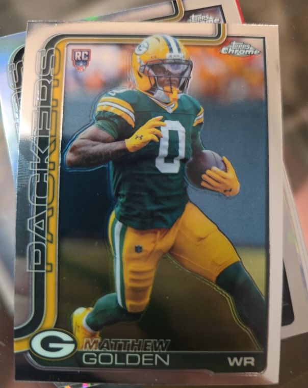 2025 Topps Chrome #333 Matthew Golden — front