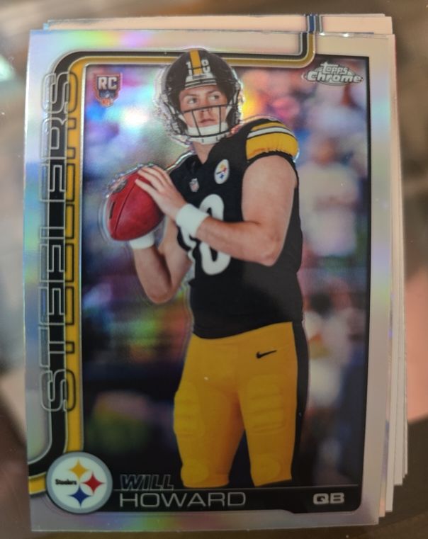 2025 Topps Chrome #321 Will Howard — front