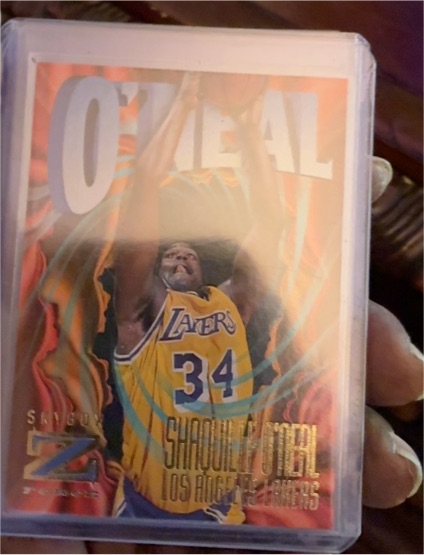 1996-97 Skybox Z Force #114 Shaquille O'Neal — front