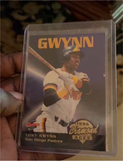 1996 Score #23 Tony Gwynn Diamond Aces — front