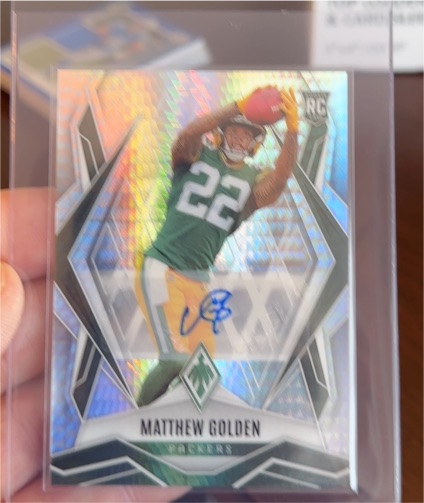 2025 Panini Phoenix #174 Matthew Golden — front
