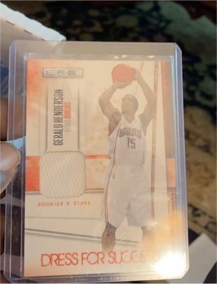 2010 Panini Rookies & Stars Dress For Success #12 Gerald Henderson — front