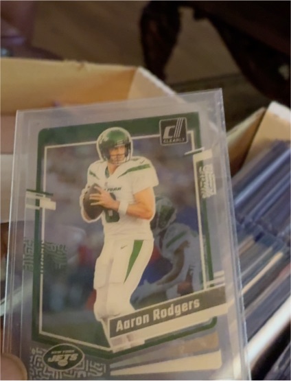 2023 Panini Clearly Donruss #38 Aaron Rodgers — front