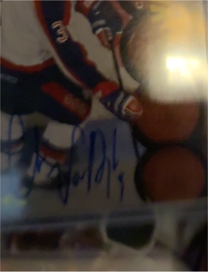 Dan Boyle New York Rangers Autographed 8x10 Photo — front