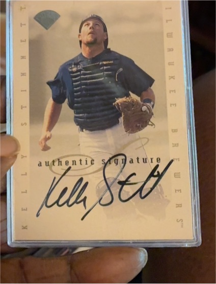 1996 Leaf Signature Series #NNO Kelly Stinnett — front