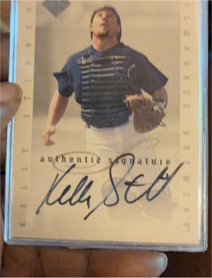 1996 Leaf Signature Series Extended #NNO Kelly Stinnett — front