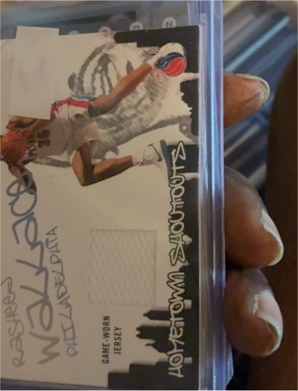 2004-05 Skybox Premium Hometown Shoutouts #HSJ-RW Rasheed Wallace — front