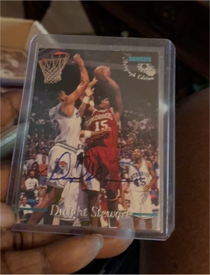 1995 Classic Rookies #NNO Dwight Stewart — front