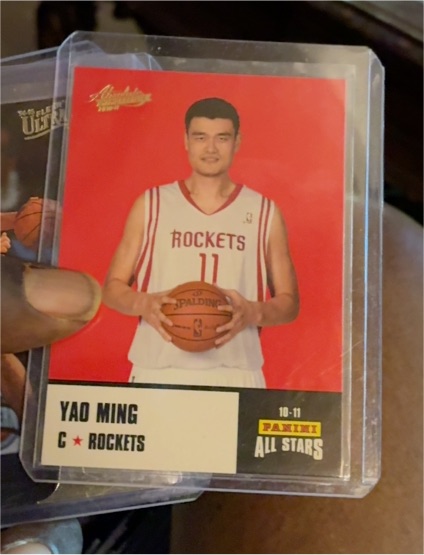 2010-11 Panini Absolute Memorabilia All Stars #18 Yao Ming — front