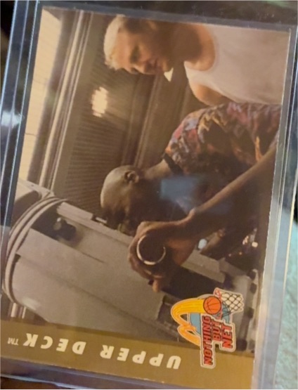 1994 Upper Deck McDonald's Nothing But Net #7 Michael Jordan — front