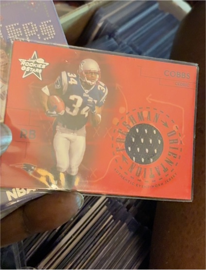 2004 Leaf Rookies & Stars Freshman Orientation #FO33 Cedric Cobbs — front