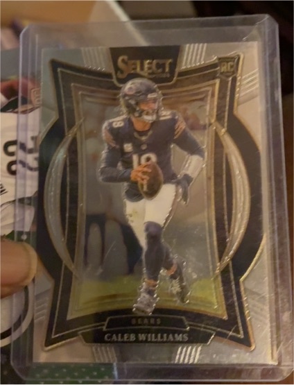 2024 Panini Select #25 Concourse Caleb Williams Chicago Bears RC Rookie — front