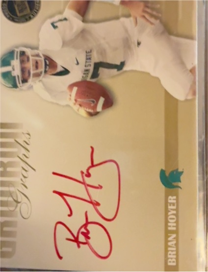 2009 Press Pass SE Gridiron Graphs #GG-BH Brian Hoyer — front