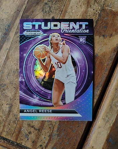2024 Panini Prizm Draft Picks Student Orientation #18 Angel Reese — front