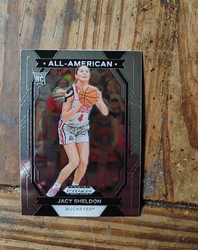 2024 Panini Prizm Draft Picks #16 Jacy Sheldon RC All-American — front