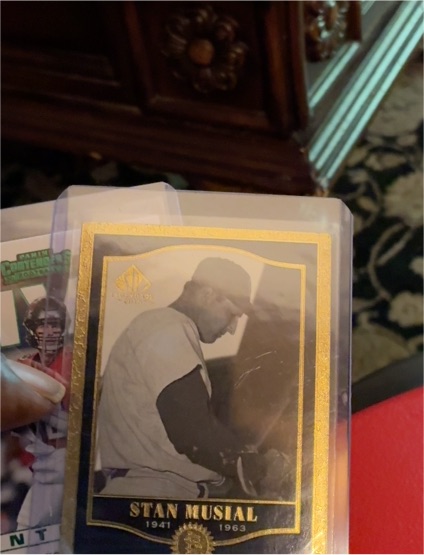 2001 SP Legendary Cuts #11 Stan Musial — front