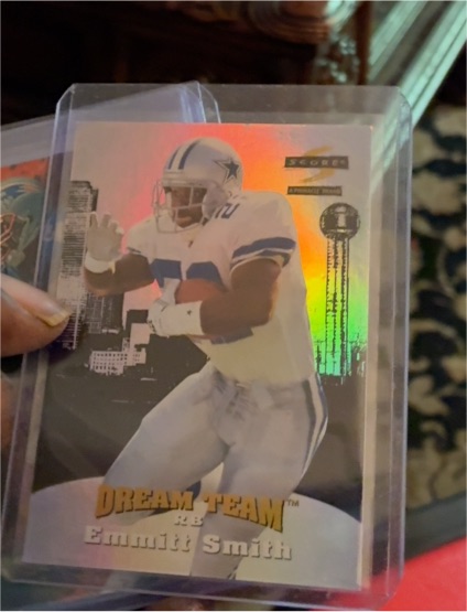 1996 Score Dream Team #3 Emmitt Smith — front