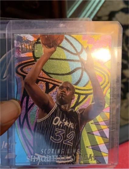 1994-95 Fleer Ultra #5 Shaquille O'Neal Scoring Kings — front