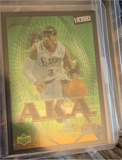 2003-04 Upper Deck Victory #202 Allen Iverson A.K.A. — front