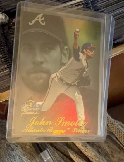 1997 Flair Showcase #98 John Smoltz — front