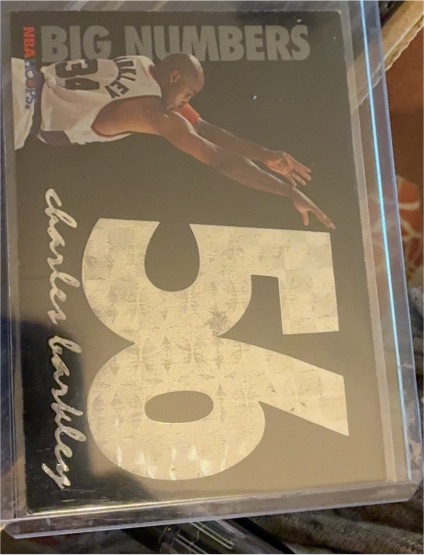 1994-95 Hoops Big Numbers #BN12 Charles Barkley — front