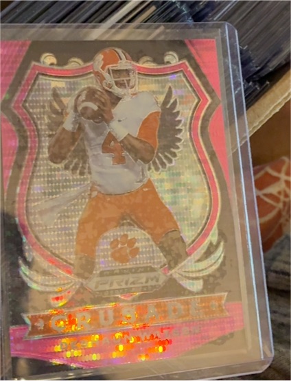 2020 Panini Prizm Draft Picks Crusade #40 Deshaun Watson — front