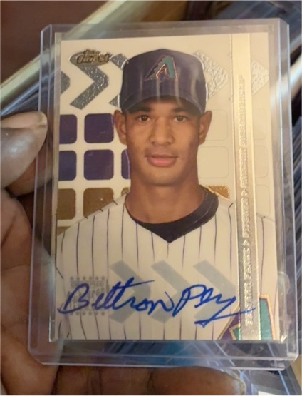 2002 Topps Finest #105 Beltran Perez — front