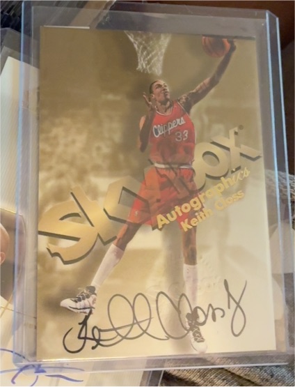 1998-99 SkyBox Premium Autographics #28 Keith Closs — front