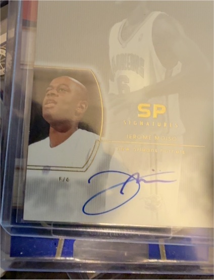 2002-03 Upper Deck SP Authentic SP Signatures #MO Jerome Moiso — front